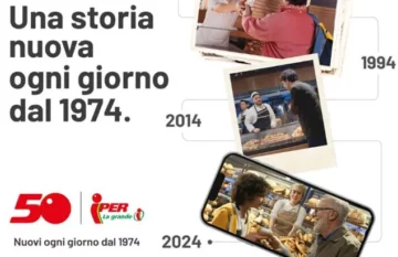 Iper La Grande I lancia lo spot per i 50 anni