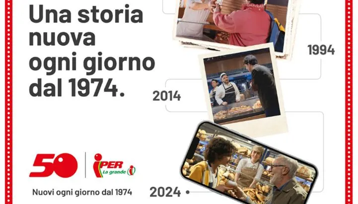 Iper La Grande I lancia lo spot per i 50 anni